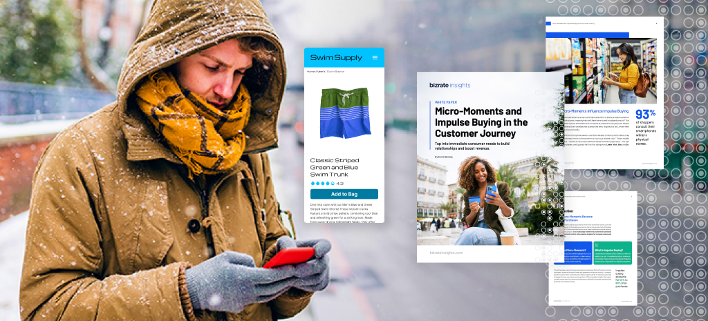 Man using his smartphone - Micro-Moments and Impulse Buying in the Customer Journey